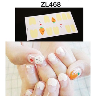 Miếng dán móng tay - Nail Wraps (14 miếng dán khô)