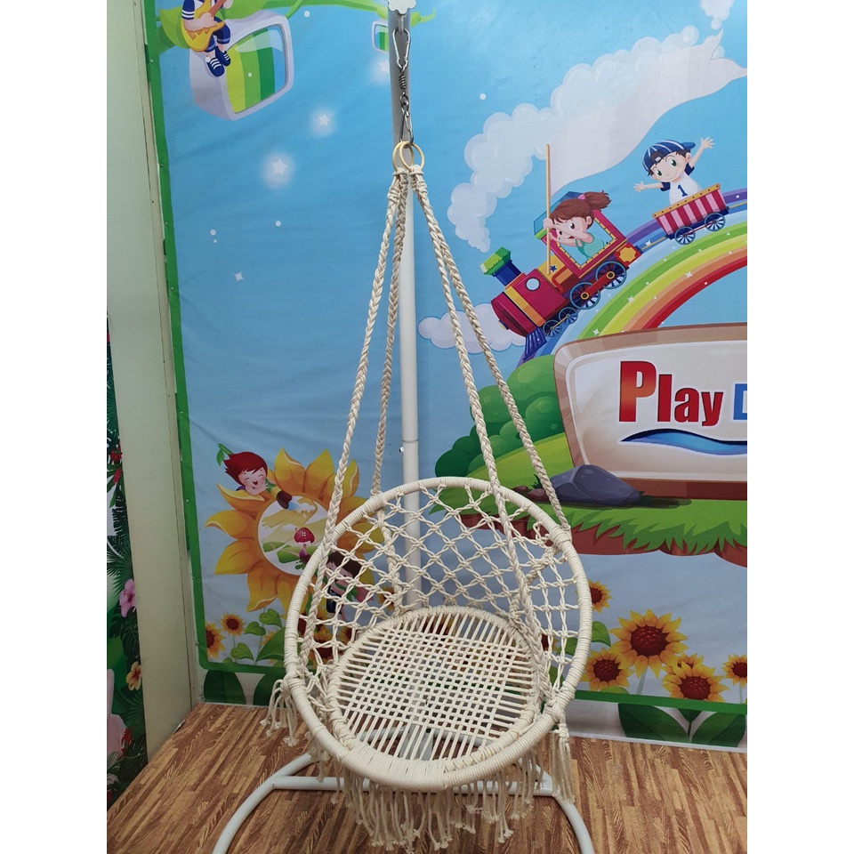 Khung treo xích đu thư giãn MACRAME COTTON SWING