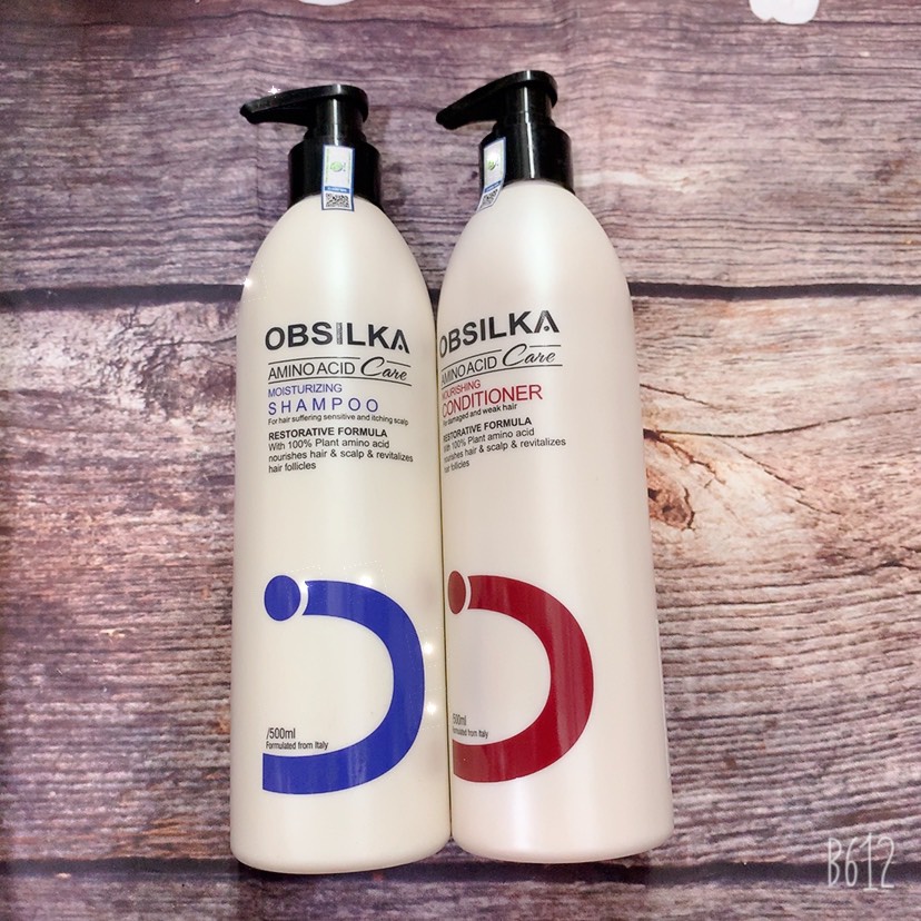 Dầu gội xả siêu dưỡng chất OBSILKA 500ml