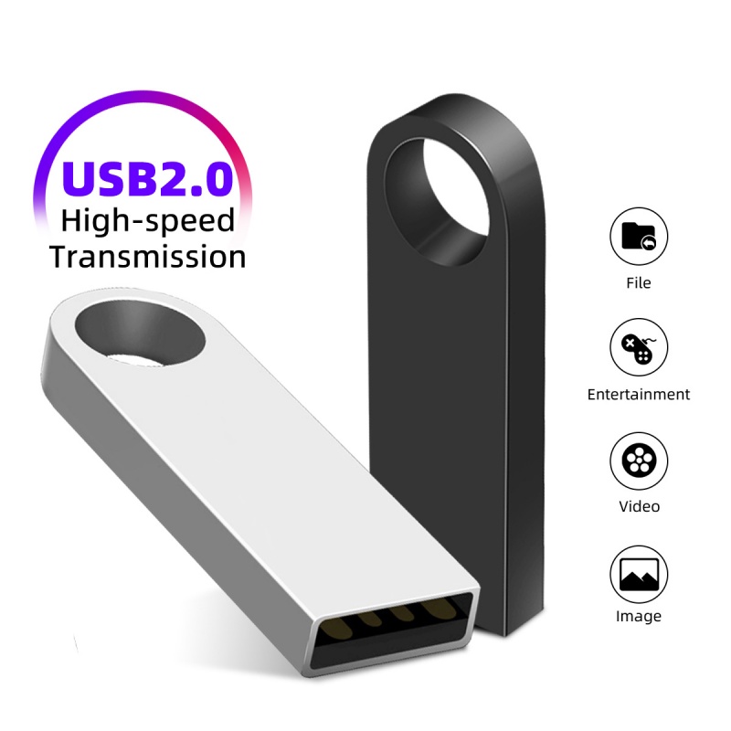 USB 2.0 HDOORLINK dung lượng 8GB 16GB 32GB 64GB bằng kim loại chống thấm nước