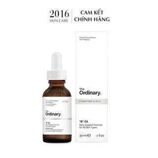 Tinh Chất The Ordinary "B" oil - serum nền dầu phục hồi, tăng cường cho da - 2016 Skincare