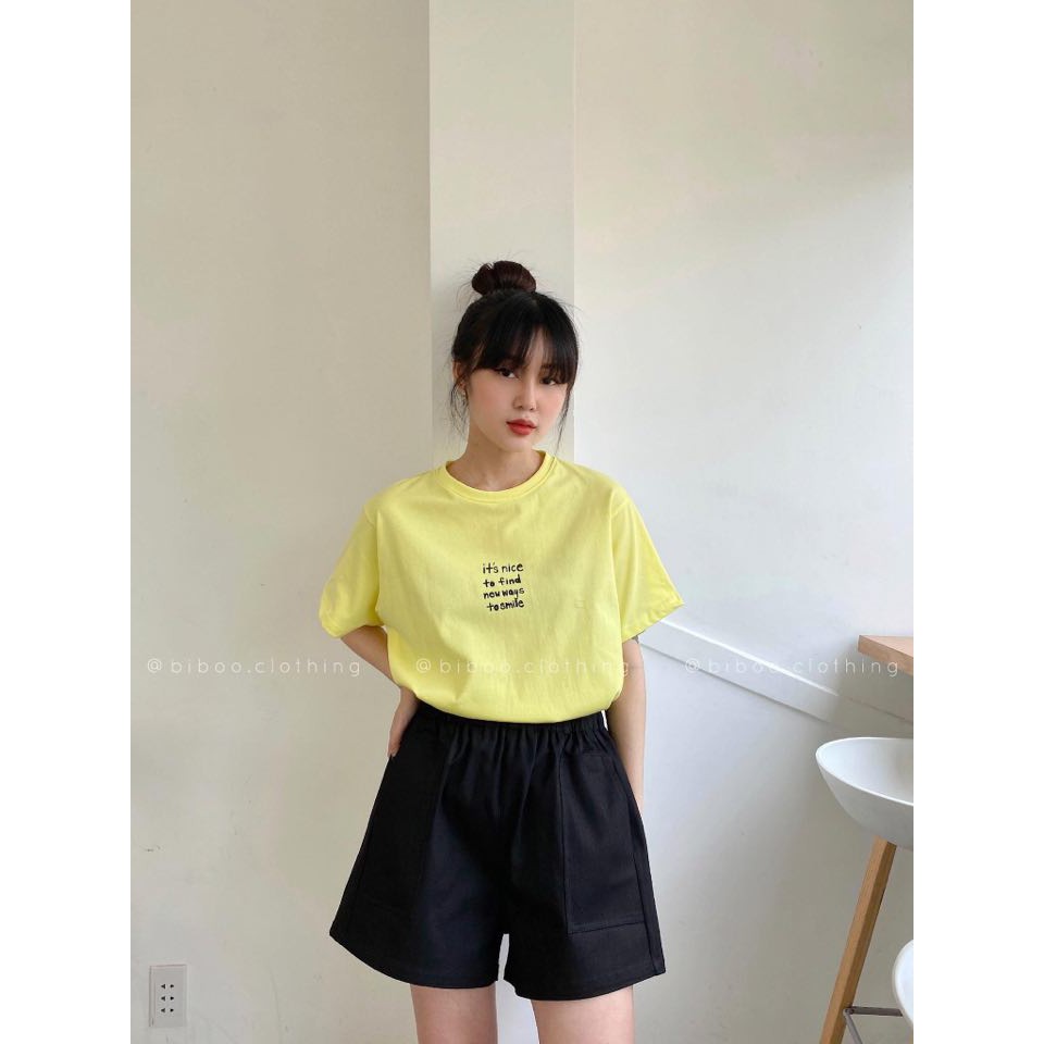 Áo thun IT'S NICE TO FIND NEW WAYS