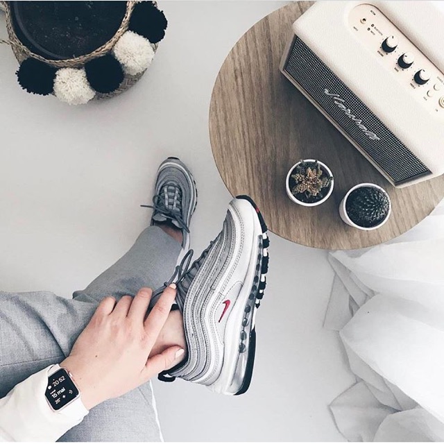 Giày Air Max 97 Silver Bullet Giày Air Max 97 bạc