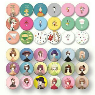 Gương cầm tay mini hàn quốc