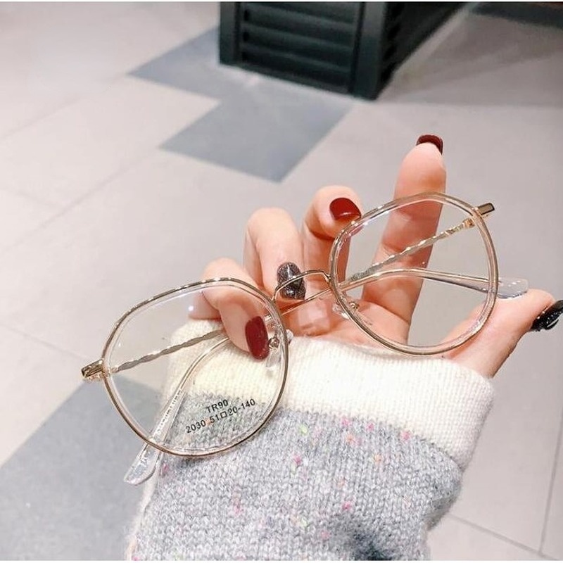 Mắt Kính Đọc Sách Có Gọng Chống Ánh Sáng Xanh Chống Bức Xạ Thời Trang Hàn Quốc