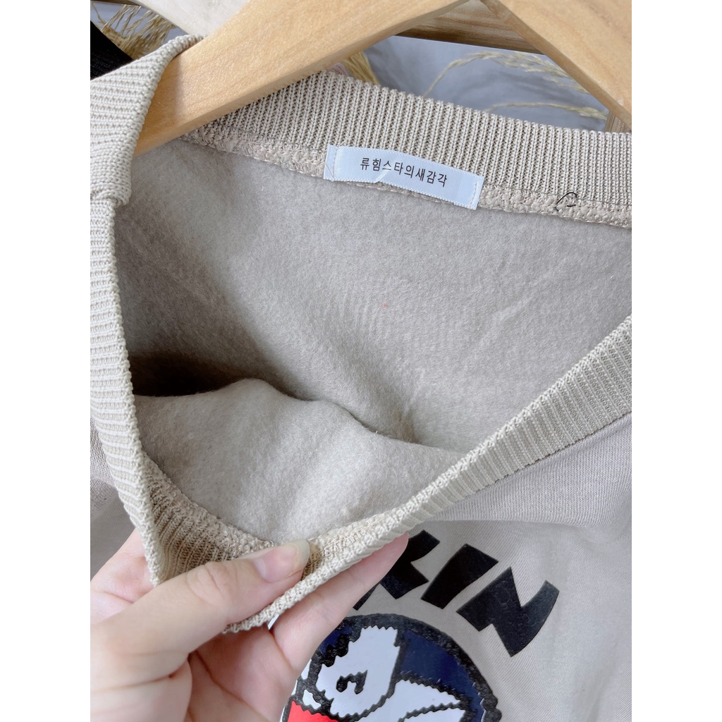 [ảnh thật-sẵn] Áo nỉ hình doorooreremon chữ Nixxin | BigBuy360 - bigbuy360.vn