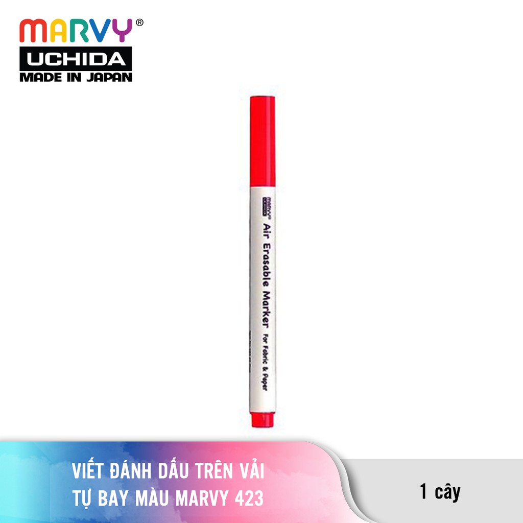 Bút Đánh Dấu Trên Vải Tự Bay Màu Marvy Uchida 423