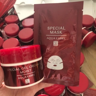 Aqualabel tặng 1 mặt nạ dưỡng