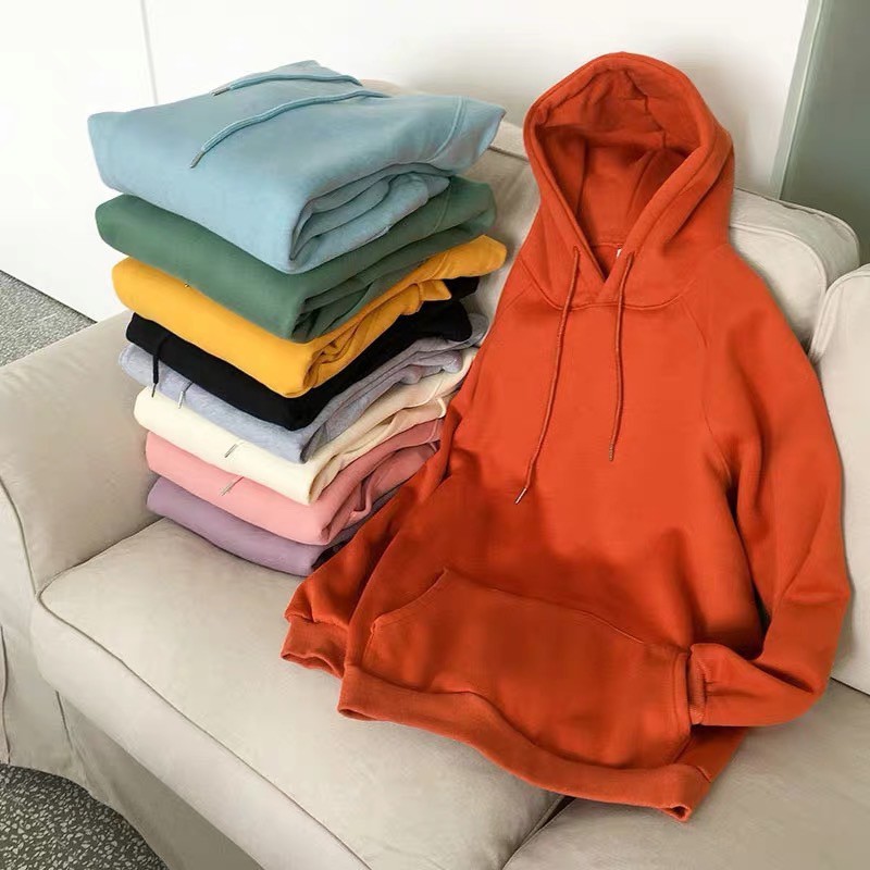 Áo Hoodie Trơn Màu Cam Đất Cao Cấp Dáng Rộng Unisex Nam Nữ Mặc Được - MM | BigBuy360 - bigbuy360.vn