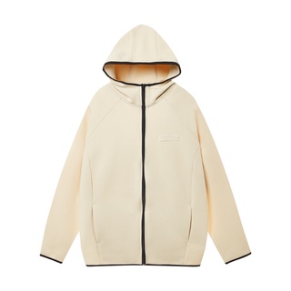 HOODIE JACKET ZIP BASIC BUTTER