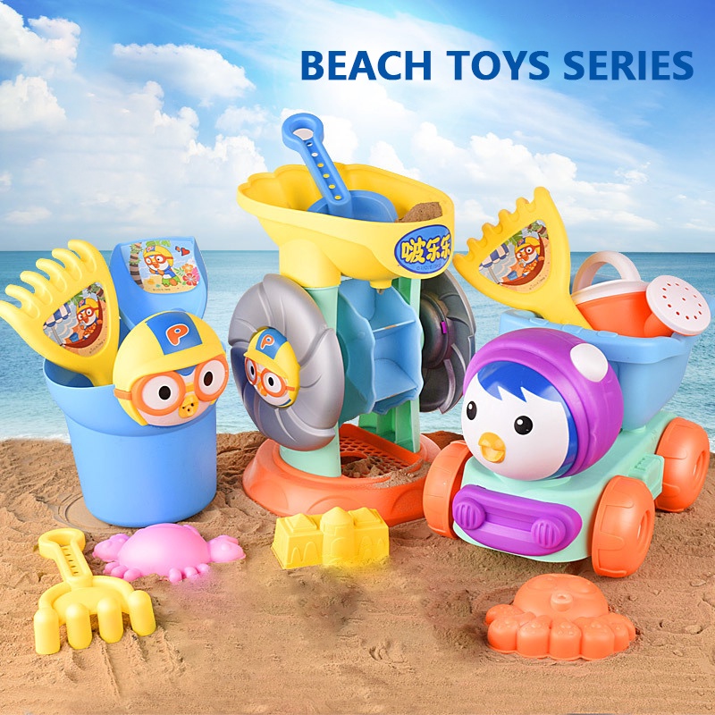 Set đồ chơi trên cát và dưới nước ZHAN QI TOYS đi biển vui nhộn dành cho trẻ em