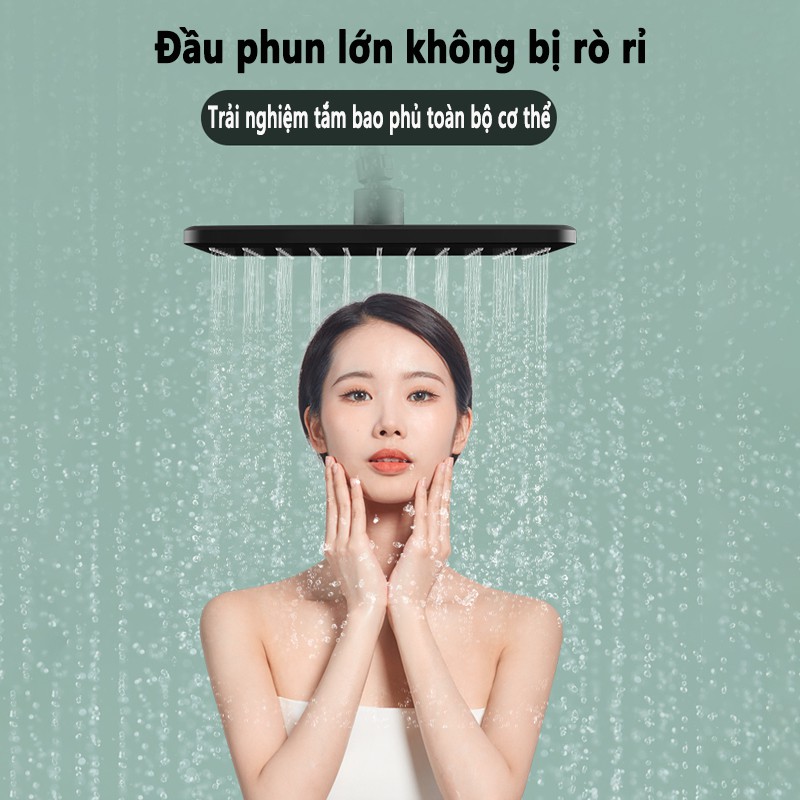 Vòi Sen Tắm Đứng Hàn Quốc, Bộ vòi sen 3 trong 1 loại van xoáy chất liệu đồng đúc ,Thiết kế trang trọng bền kiểu nhà tắm