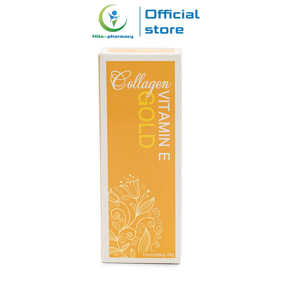 Kem dưỡng da Collagen Vitamin E Gold MT Pharco dầu jojoba, dầu hạt nho dưỡng ẩm da mịn màng - 20g