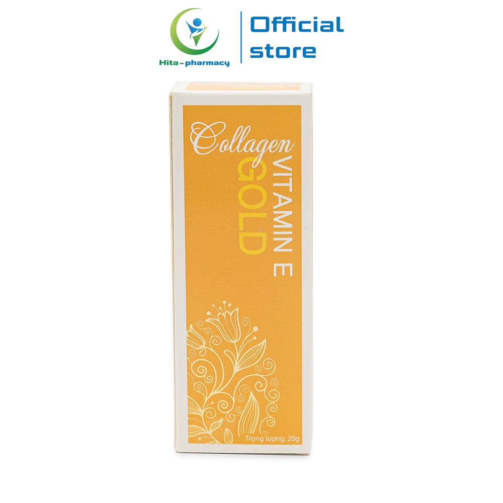 Kem dưỡng da Collagen Vitamin E Gold MT Pharco dầu jojoba, dầu hạt nho dưỡng ẩm da mịn màng - 20g