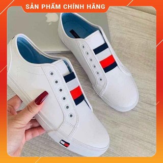 [Giày Auth chính hãng] Giày Tommy Hilfiger Anni Slip-on Unisex. Authentic bill US
