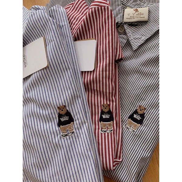 ÁO SƠ MI SỌC WHO VNXK