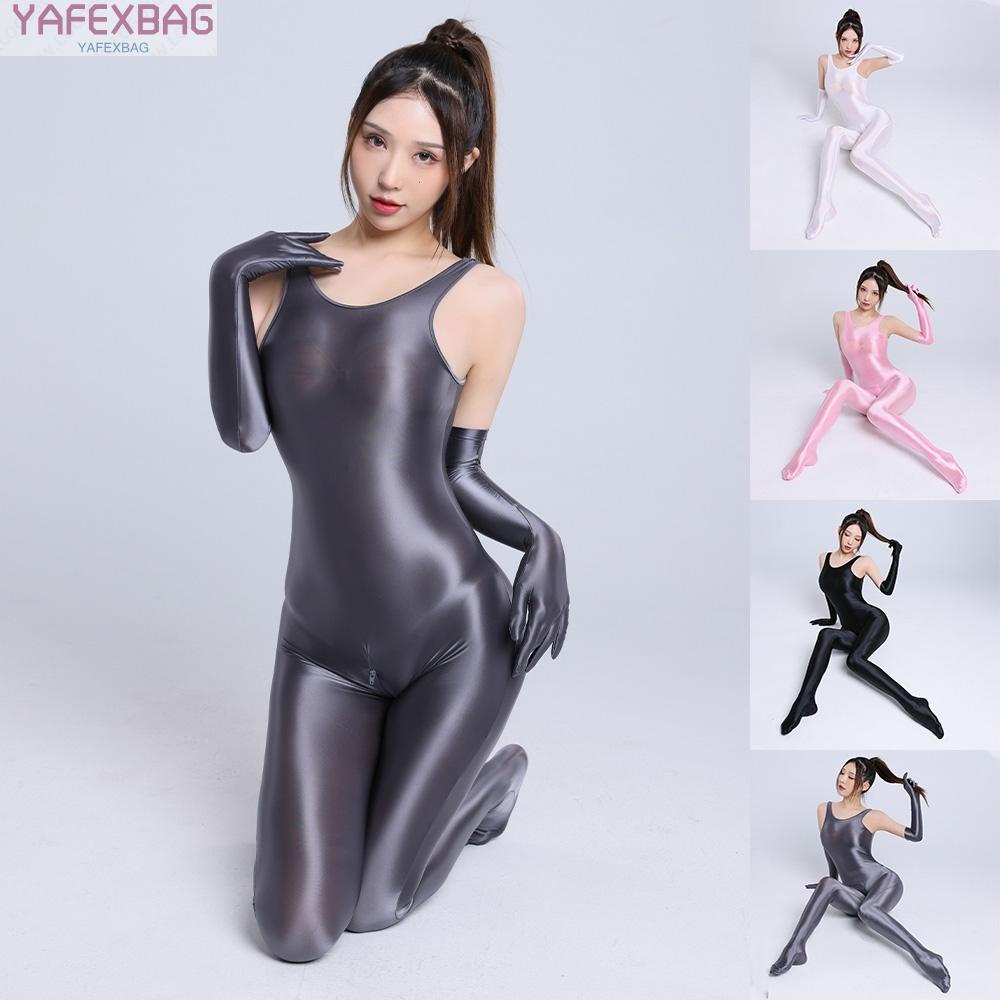 1 Piece Bodysuit Leotard Suitable For Most People White/Black/Gray/Pink