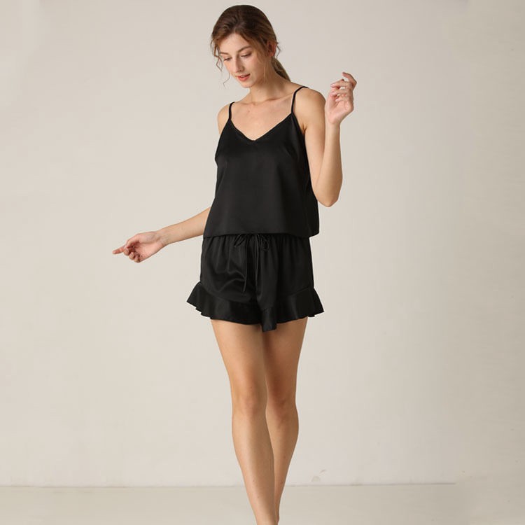 Set Đồ Ngủ Lụa Thời Trang Dành Cho Nữ