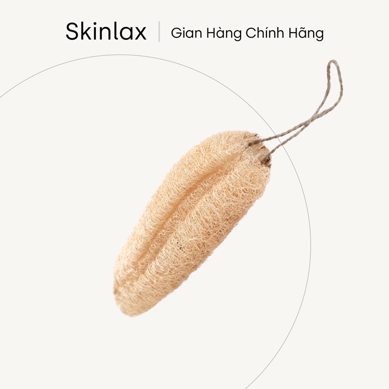 Bông Tắm Xơ Mướp Nguyên Trái Tạo Bọt Tẩy Da Chết SKINLAX