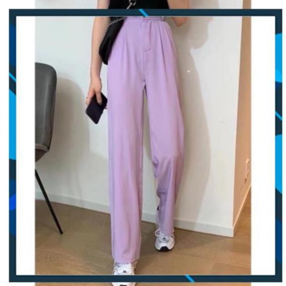 Quần ống rộng culottes xuông dài 100cm quần ống rộng chất tuyết mưa from đẹp thời trang Banamo Fashion sớ 100cm  935