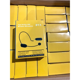 Bộ micro đeo tai, cài đầu có dây chuyên nghiệp v11 P11 HỢ TRỢ GIẢNG