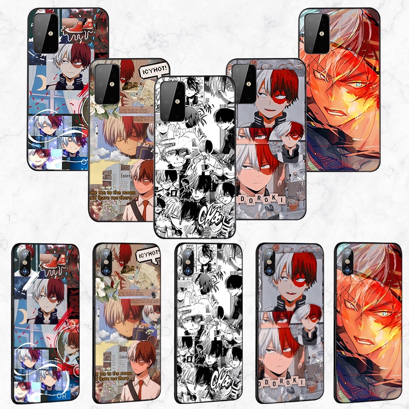 Ốp Điện Thoại Mềm Hình Todoroki Shouto Cho iPhone 7 8 7+ 8+ 6+ 6S+ XR XS Max 5 5s GA217