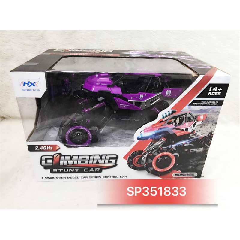 Xe Điều Khiển Địa Hình Rock Crawler 4WD Nhiều Chế độ, 2.4Ghz 7.4V 1400mah , HX191 (hộp)