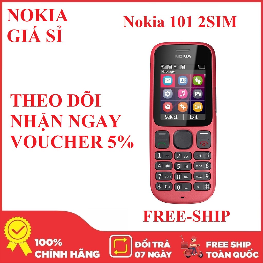 Điện thoại NOKIA 101 - 2SIM - NOKIA GIÁ SỈ