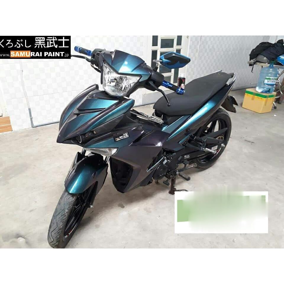 [COMBO] Sơn xịt Samurai màu 3D Khameleon - T600 (bóng 128, K1K, K1KT, 2K01) , Dầu nhớt 20