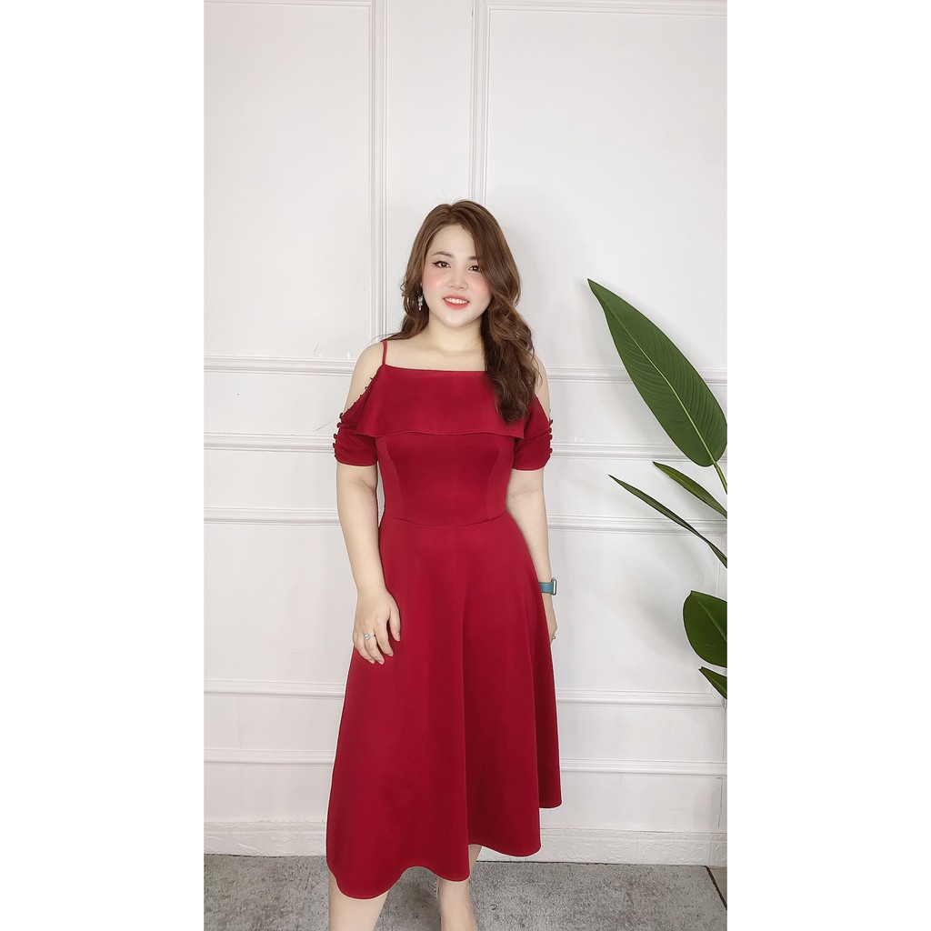 ĐẦM ĐỎ RƯỢU BIGSIZE | BigBuy360 - bigbuy360.vn
