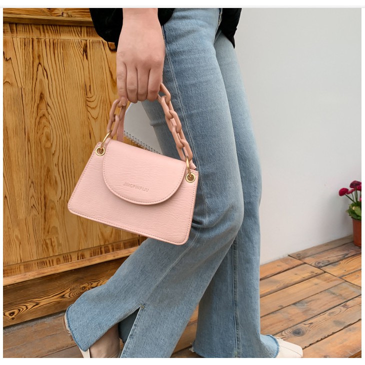 Túi đeo chéo mini bag da trơn hottrend HANAMA 836