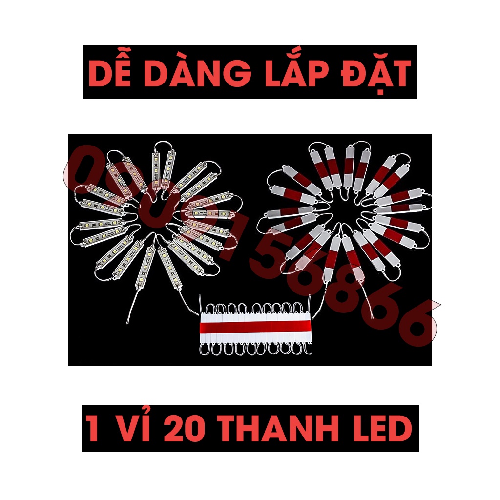 Đèn Led Hắt 3 bóng 5054