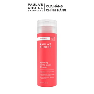 Sữa Rửa Mặt Paula's Choice Defense Hydrating Gel to Cream Cleanser 198ml