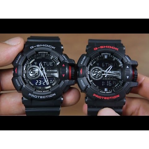 Đồng hồ thể thao nam nữ G-Shock GA-400-1B Full phụ kiện
