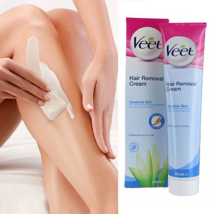 Kem Tẩy Lông Veet Pháp 100ml - Triệt Lông Sau 3 Phút