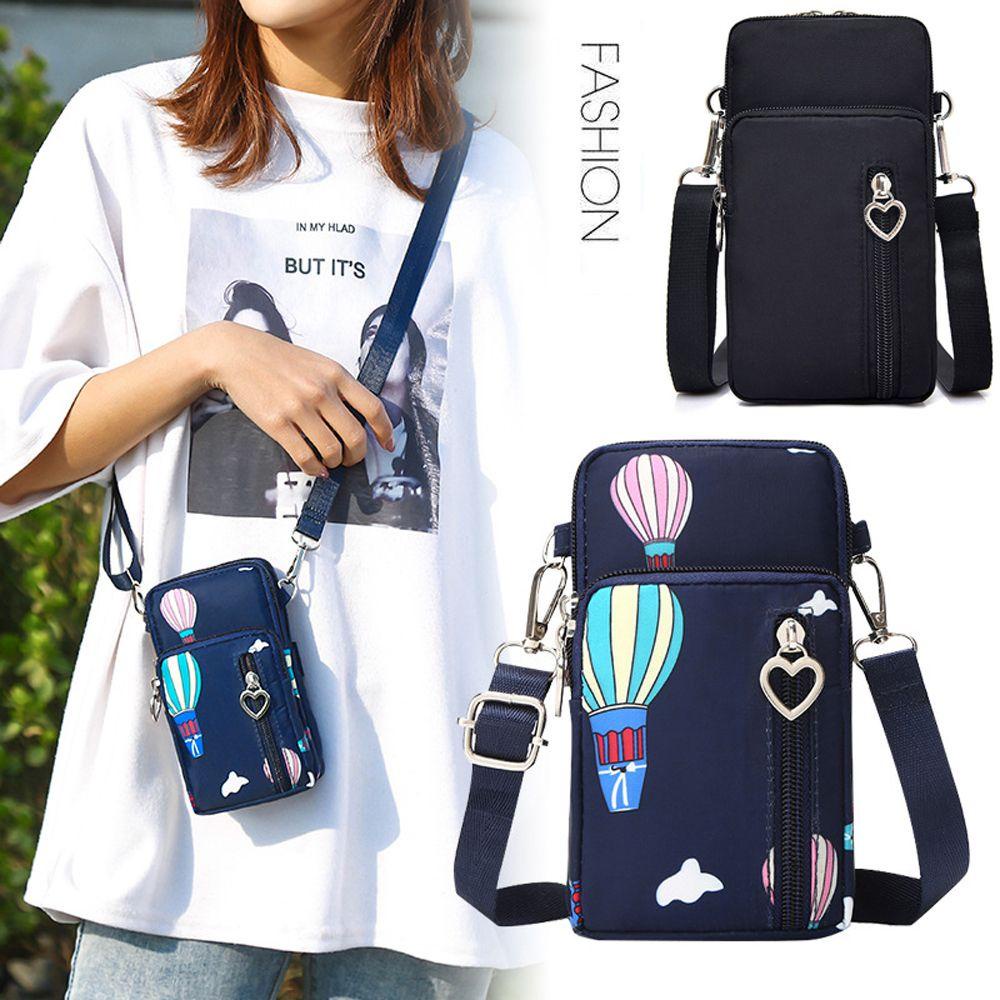 Túi Đeo Chéo Mini Đựng Điện Thoại Phong Cách Thể Thao Cho Nữ
