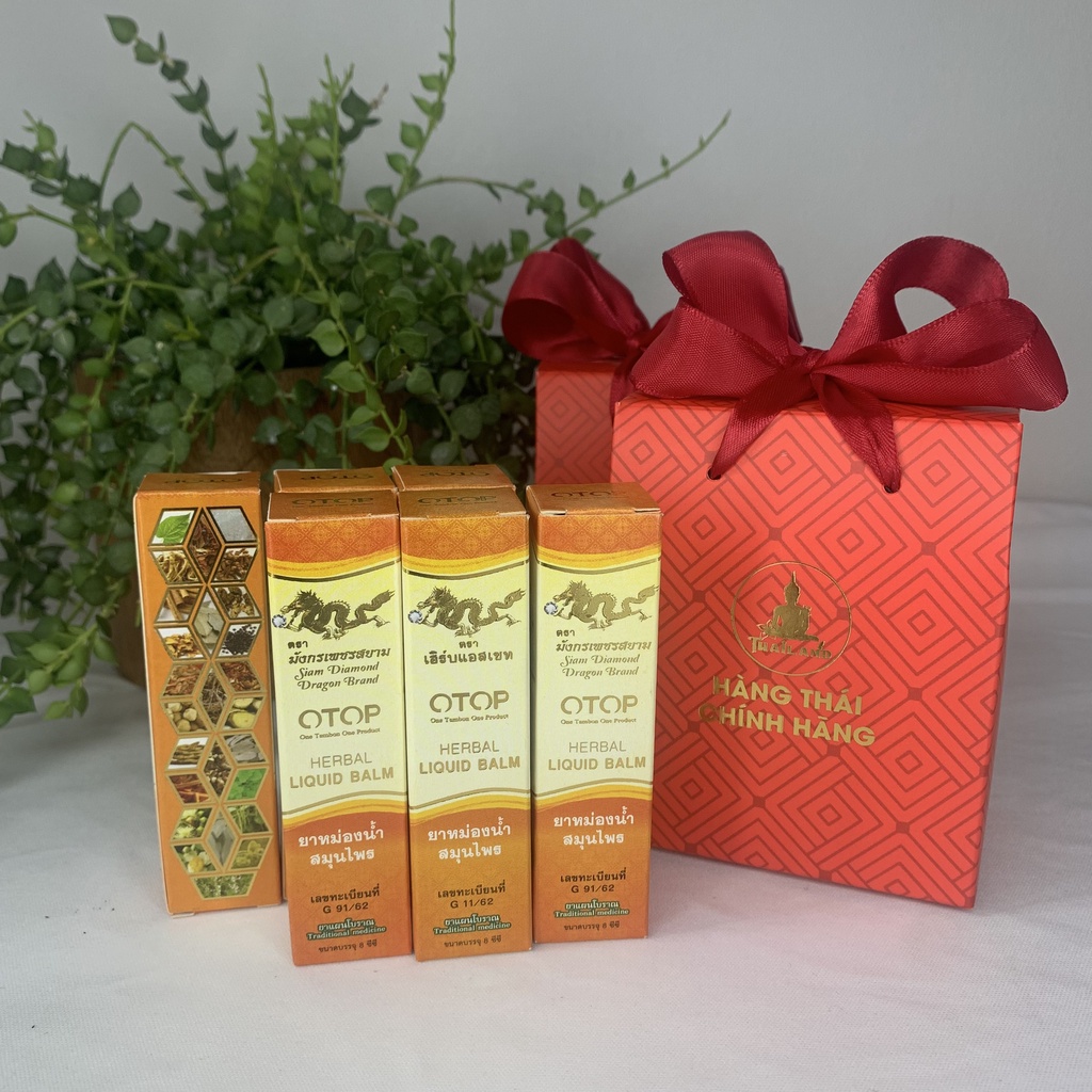 Combo Quà tết Dầu thảo dược Thái Lan 6 chai