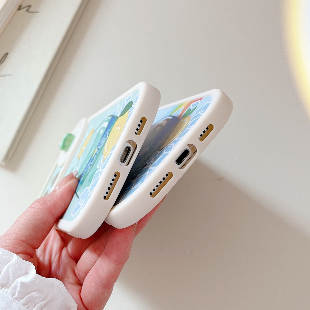 Ốp Điện Thoại Silicon Mềm Chống Sốc Họa Tiết Hoạt Hình Cho iPhone 13 12 11 Pro Max XR XS Max X