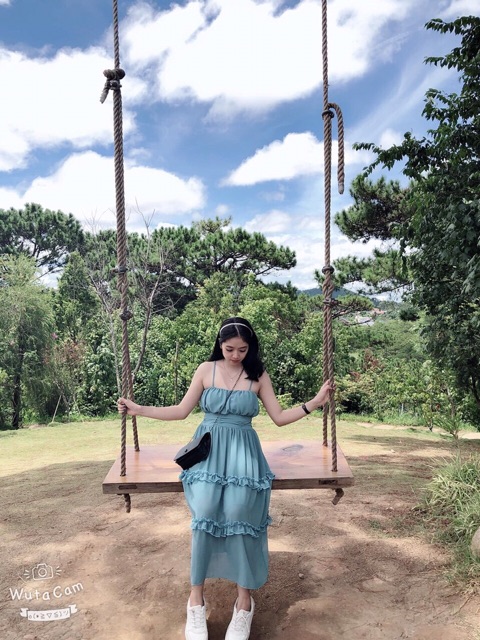 Đầm voan hai dây có lớp lót mút ngực siêu xinh | BigBuy360 - bigbuy360.vn