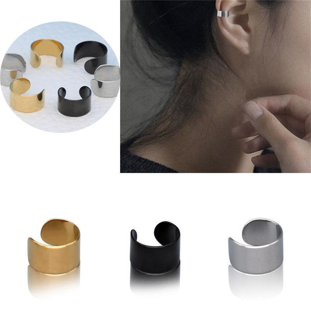 Khuyên tai kẹp vành tai phong cách punk thời trang cho nam và nữ