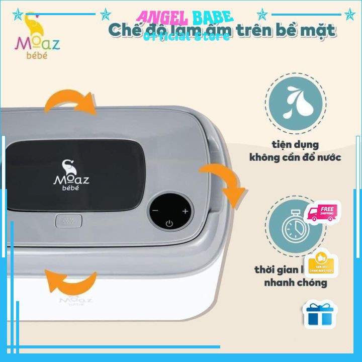 Máy hâm khăn ướt Moaz Bebe MB008