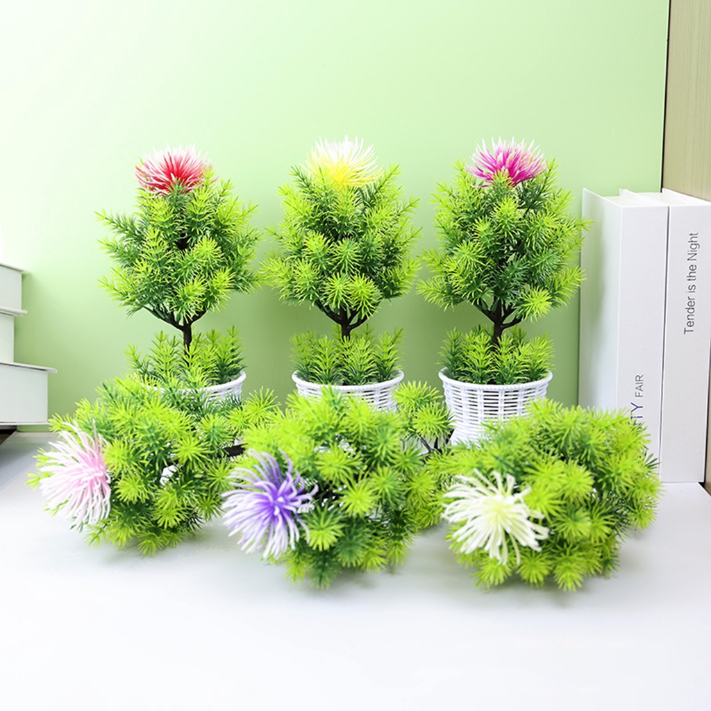 Cây Bonsai Nhân Tạo Dùng Trang Trí Tiểu Cảnh DIY