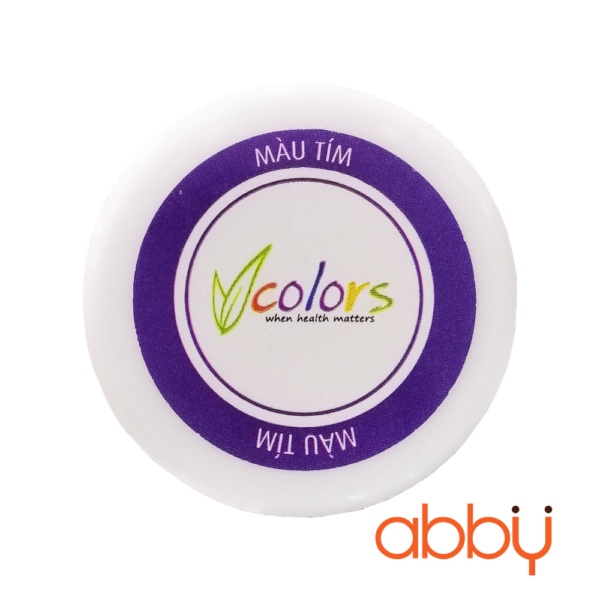 Màu Vcolor tím 15g
