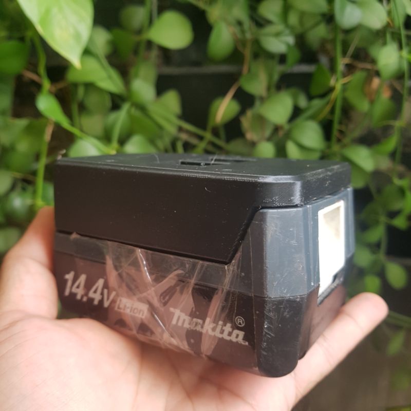 DIY - Đế kết nối nguồn cho pin Makita G series - Hàn dây sẵn