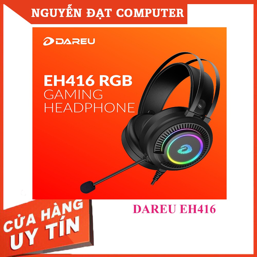 Tai nghe DAREU EH416 RGB giả lập 7.1 cắm cổng USB