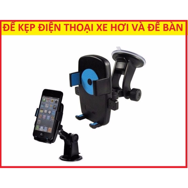 Đế hít điện thoại xe ôtô và bàn