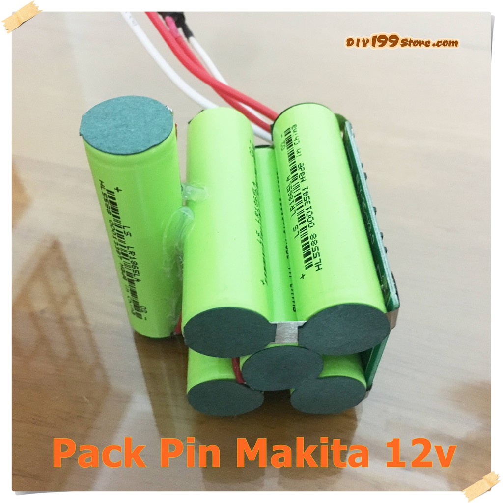 DIY Khối Pin Makita 12v