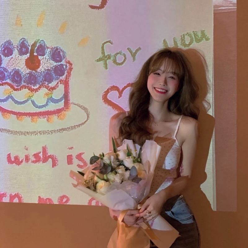 Máy chiếu chữ Happy Birthday mini sáng tạo phong cách Hàn Quốc thích hợp cho trẻ em