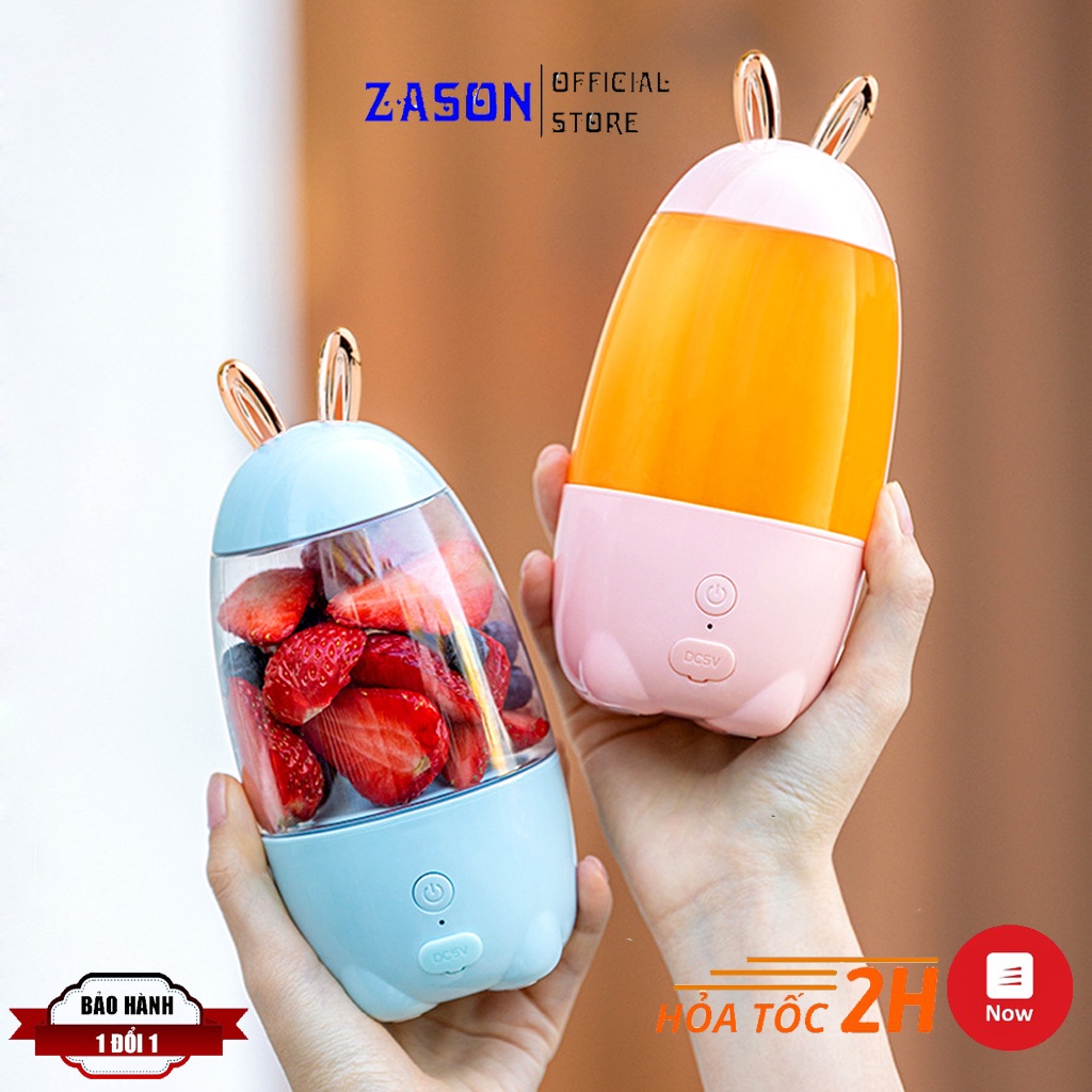 Máy Xay Sinh Tố Cầm Tay Mini Đa Năng BLENDER, Máy Xay Mini Công Suất Lớn Dung Tích 330ml Bảo Hành 6 Tháng