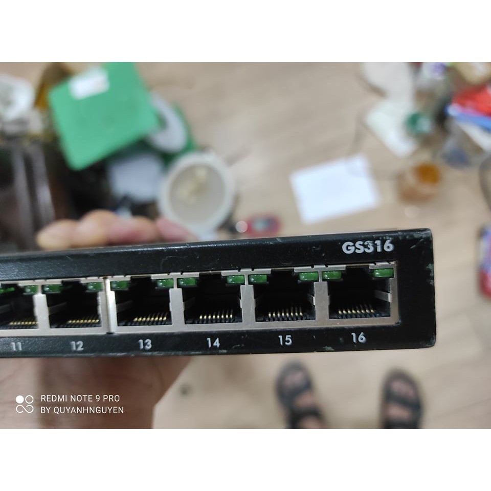 Bộ chia mạng Switch Netgear GS316